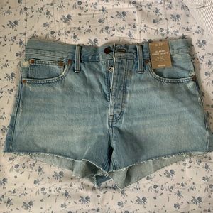 NWT Madewell denim shorts